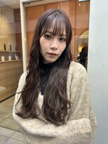 メルト 西梅田店(melt)&nbsp;#ロングパーマ #顔まわり流しパーマ