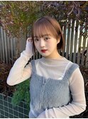 髪質改善＊似合わせ小顔カットボブ＊美髪【Zina千早】