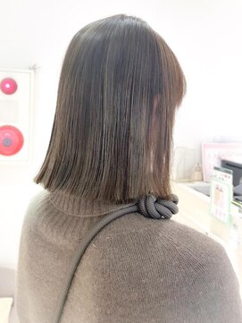 バブ バイネオリーブ(Bab by neolive) 似合わせカット/メルティカラー/切りっぱなしボブ/ハイライト