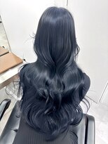 リラ バイ ミラ 新宿(LILA by MILA)&nbsp;メルティカラーフェミニンロング似合わせカット韓国ブリーチなし