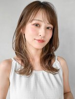 ワンカール大人可愛い美髪愛されレイヤーカット#347f0303