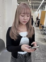 ネルバイグリーン(Nelle by green) ミディアムレイヤー、町田レイヤーカット、町田ハッシュカット