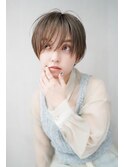 【GEEKS渋谷】スモーキーベージュ/オリーブ/春夏カラー/レイヤー