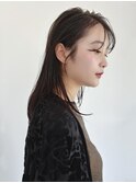 顔周りカット もみレイヤー