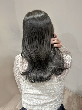 ゼスト 中野店(ZEST) 【ZEST中野/chihiro】イルミナカラーで透け感ケアカラー