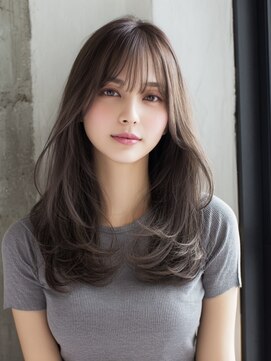 エレノア トーキョー 恵比寿(ELEANOAH TOKYO) 暗めカラー透明感デザインカラー、レイヤーフェイスフレーミング