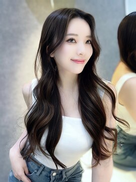 ロンドガーネット 池袋(Lond garnet) 韓国レイヤー/韓国風/ボブ/髪質改善/黒髪/ブリーチなし〔池袋〕