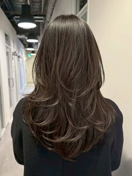 ムード(MOOD,) 暗めカラー/グランマッシュ[レイヤーカット/髪質改善/銀座]