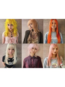 学校でも一味違うオシャレな自分に大変身[名古屋/栄/ブリーチ/レイヤーカット/ダブルカラー]