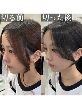 メラク(Merak) 《渋谷/表参道》小顔見えNo.1！垢抜ける顔まわりレイヤーカット