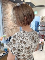 バンプ ギンザ(BUMP GINZA) 30代40代50代絶壁解消白髪ぼかし面長似合う若見えショートヘア伊