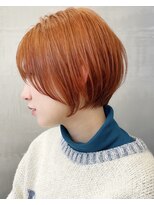 セイドット フクオカ(Say.FUKUOKA) 【Say.福岡】丸みショート×ダブルカラー×ブリーチ無し×前髪