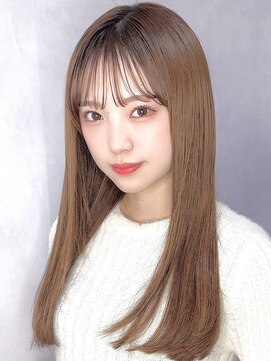 質感重視・透明感カラー・ナチュラルヘア・可愛いカラー・韓国風