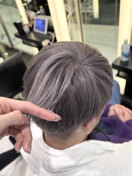 エアー 銀座タワー(AIR) メンズカット/ハイトーンカラー/ダブルカラー/ブリーチ