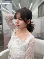 アリュウル 表参道 青山(Allure) 小顔ヘア*結んでも可愛いお顔周りカット○伊藤