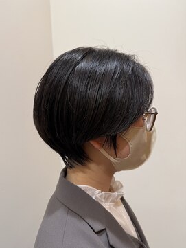 ピークアブー アヴェダ アトレ恵比寿(PEEK-A-BOO AVEDA) ショートカット/ショートボブ/ショートヘア/丸みショート