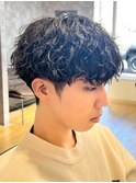 ツイストパーマメンズパーマ波巻きパーマシャドウパーマ佐賀