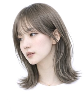 ナカナカ 東中野(naka.naka) 透明感ミディアムレイヤー