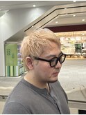 スパイキーショート/ミルクティーベージュ/似合わせカット