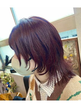 ミース(Mys) ウルフレイヤー×ボルドーカラー★