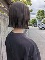 テントヘアー(tent hair) 切りっぱなし/ボブ/ワンレン/ミニボブ/暗髪カラー/パッツンボブ