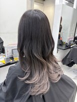 アライブ ハラジュク(ALIVE harajuku)&nbsp;ブリーチインナーバレイヤージュグラデーションカラー夕貴