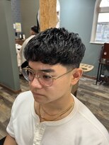 スタンドバーバー 柏(STAND BARBER)&nbsp;リバースセンターパート/ニュアンスパーマ/ダウンバング/柏