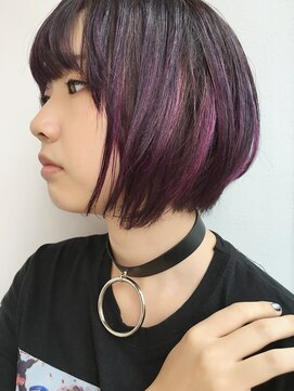 トロニー(TLONY) インナーカラー ラベンダーパープル