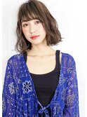 『 グレージュカラー × ウェーブ 』ナチュラル medium