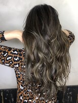 オースト ヘアー ステラ 新宿店(Aust hair Stella)&nbsp;ハイライトイルミナカラースモーキーグレージュ【KIZASHI】