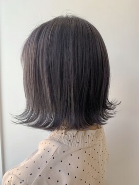 ジーナ 札幌(Zina) 【Zina SAPPORO】ボブ/ラベンダーアッシュ