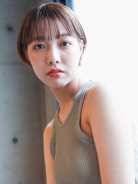 クリーム(CREAM) フレンチマッシュショートヘア