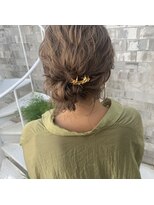 カシェ マエノヘタ(Cashe'e MAENOHETA)&nbsp;＊カジュアルお団子スタイル＊