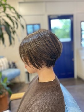 ポート(Port) ダークトーン×ショートボブ