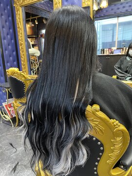 ケイン 広小路店(KEIN) エクステでインナーカラー