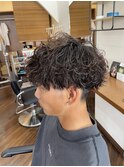 #波巻きスパイラルパーマ#下関#メンズカット#ツイストスパイラル