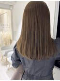 リセットカラーでキレイな艶カラー