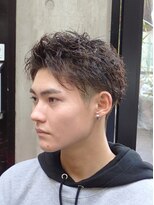 ココロコ(COCO LOCO)&nbsp;ツイストデザインパーマ＆ツーブロック