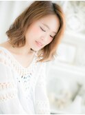 Aラインロブで♪小顔フェミニン抜け感ヘアc5越谷20代30代40代