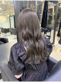 ◇赤味を消したい♪ブリーチ無しオリーブベージュ