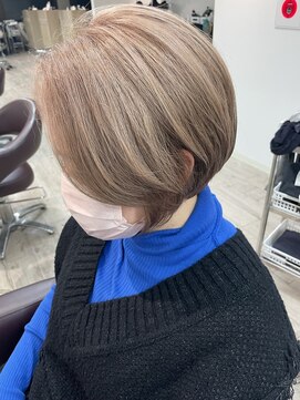 コワファーストナガサキシャンプーボーイ(COIFF1RST NAGASAKI SHAMPOO BOY) ミルクティーベージュ