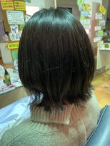 リンクフォーヘアー(Link for hair) 切りっぱなしボブ