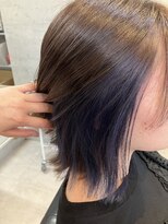 シャルムヘアー(charme hair)&nbsp;☆ベージュ×インナーパープル☆