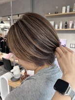 レディアル 大宮(REDEAL ope.) 【ハイライト】ベージュハイライトバレイヤージュ