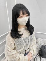レイヤーカット×黒髪【銀座】片桐雄一