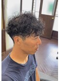 スペイン風カーリーパーマ
