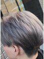 アース 長崎時津店(HAIR&MAKE EARTH)&nbsp;シルバーベージュどの角度から見ても綺麗な色にしあがりました