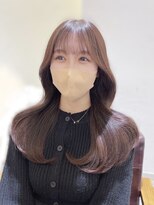 ハピネス 梅田茶屋町店(HAPPINESS)&nbsp;韓国くびれロング レイヤーオルチャン小顔前髪 艶髪