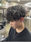 SEIYA指名 波巻きスパイラル × 金メッシュ