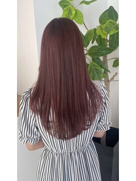 ヨリス(YOLIS.) 【ピンクブラウン】#ピンクカラー#おしゃれ染め #ロングヘア